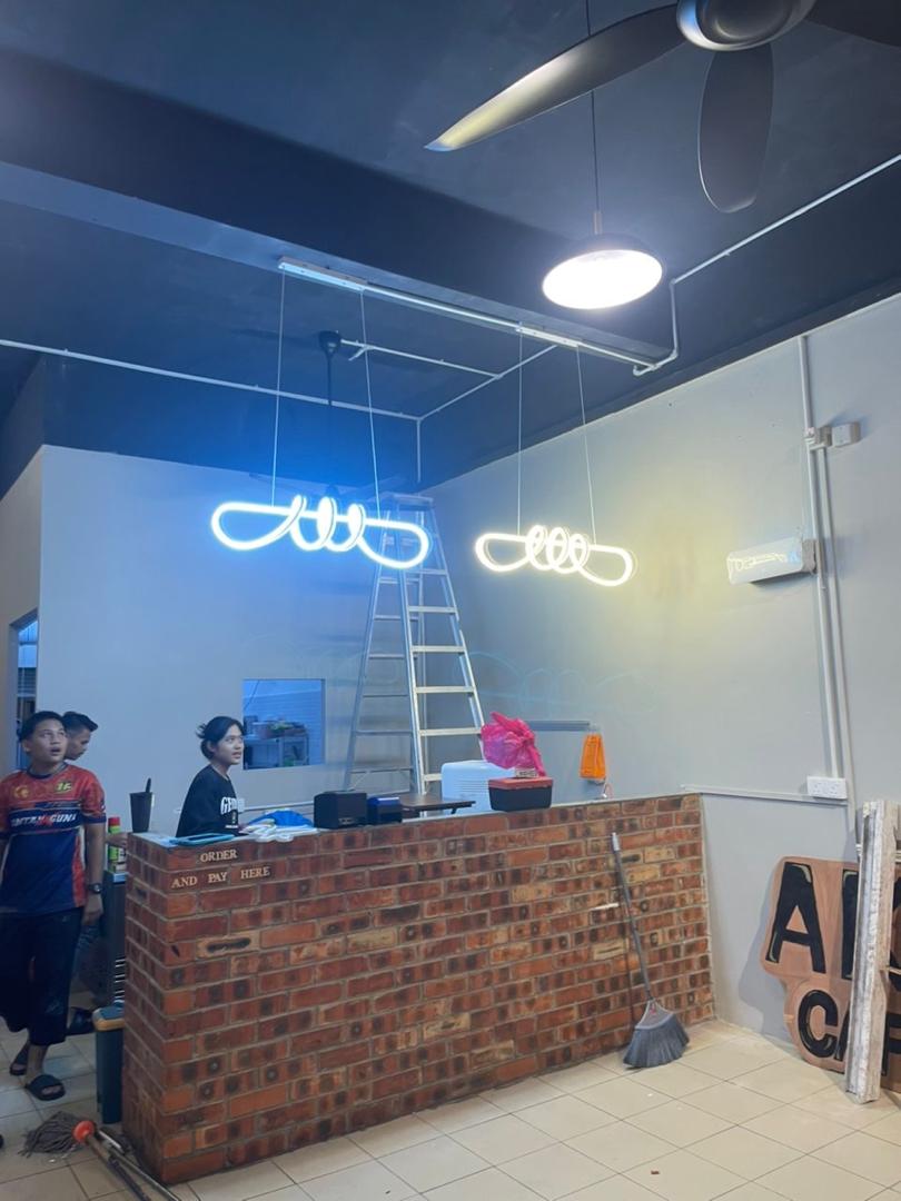 Kerja-Kerja Pendawaian Elektrik, Pemasangan Lampu dan Kipas di Premis AKP Cyberjaya — gambar 3