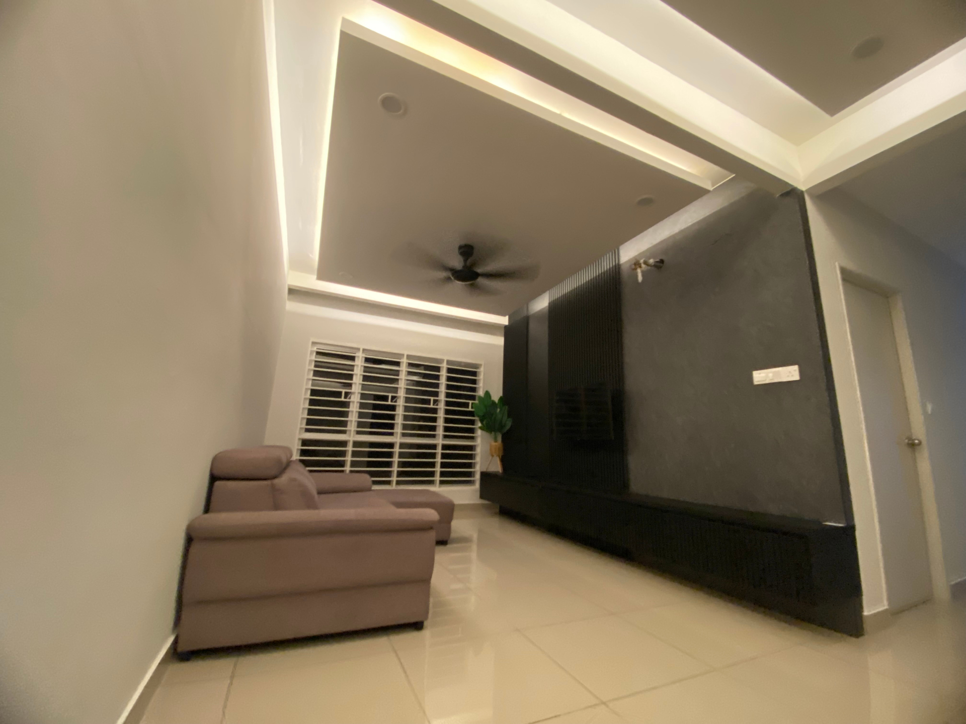 Cadangan Mengubahsuai Rumah Apartment bagi Kerja-Kerja Hiasan Dalaman, Pendawaian Elektrik, ‘Grille’, Lantai SPC, Partition Dapur dan Pengecatan — gambar 5