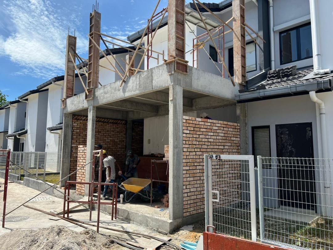 Pengubahsuaian Rumah 2 Tingkat di Taman Casira 3, Bandar Bukit Raja — gambar 1